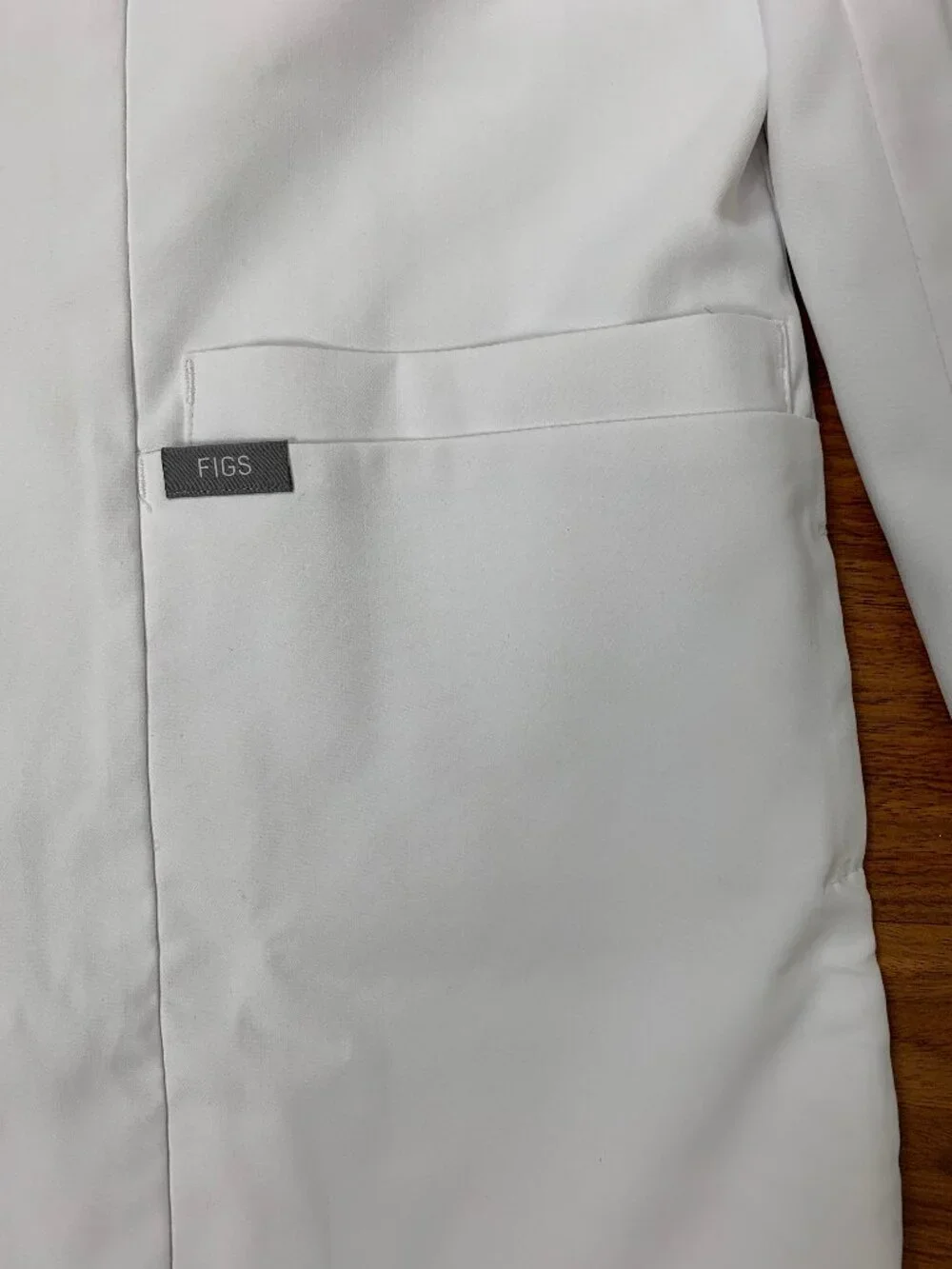 Figs Men's Harlem Long Lab Coat White XL NWT